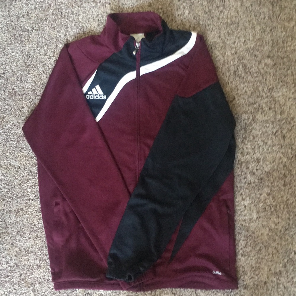Zip up athletic jacket